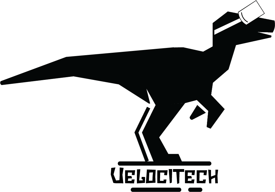 Velocitech logo (dark)